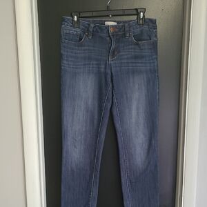 LC Lauren Conrad Dark Blue Straight Leg Jeans